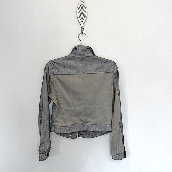 🩶Sandwich Two-Tone Jacket - Picture 2 of 3